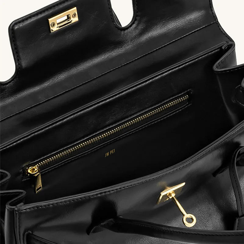 Women's New Genuine Leather Shoulder Bag | Large Capacity Simple Fashion Commuter Handbag Luxegan