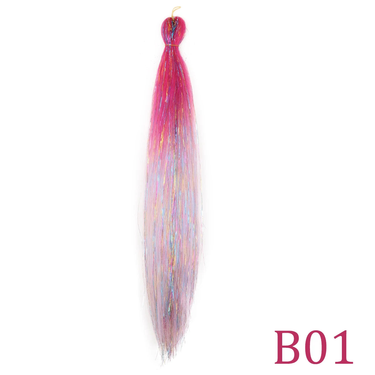 24 Inch Synthetic Yaki Kanekalon Braiding Hair – Kinky Straight | Ombre Piano Colors | Jumbo Braid - view 14