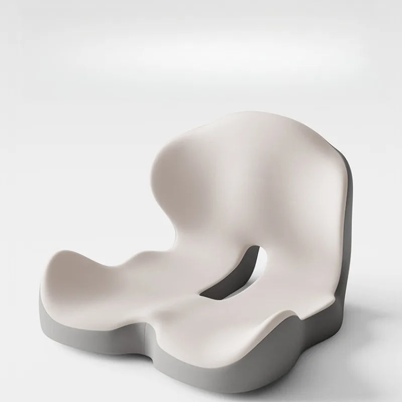 Memory Foam One-Piece Support Cushion | Sophisticated "Hip Beautification" Silhouette | Elegant Spine Relief & Waist Support Pad | "Dignified" High-Performance Orthopedic Essential for Radiant Versatile Styling Luxegan