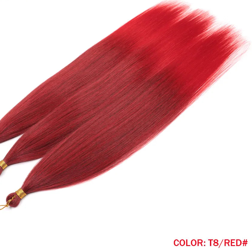 28 Inch Ariel Straight Synthetic Crochet Braids Hair – Ombre & Solid Colors | 300g | 24 Shades - view 14