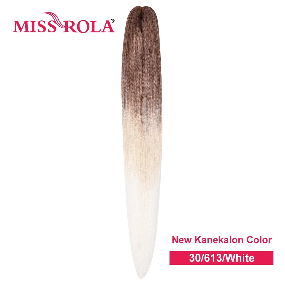 Jumbo Pre-Stretched Kanekalon Braiding Hair 24in – Ombré & Solid Colors Twist Braid Extensions - view 35