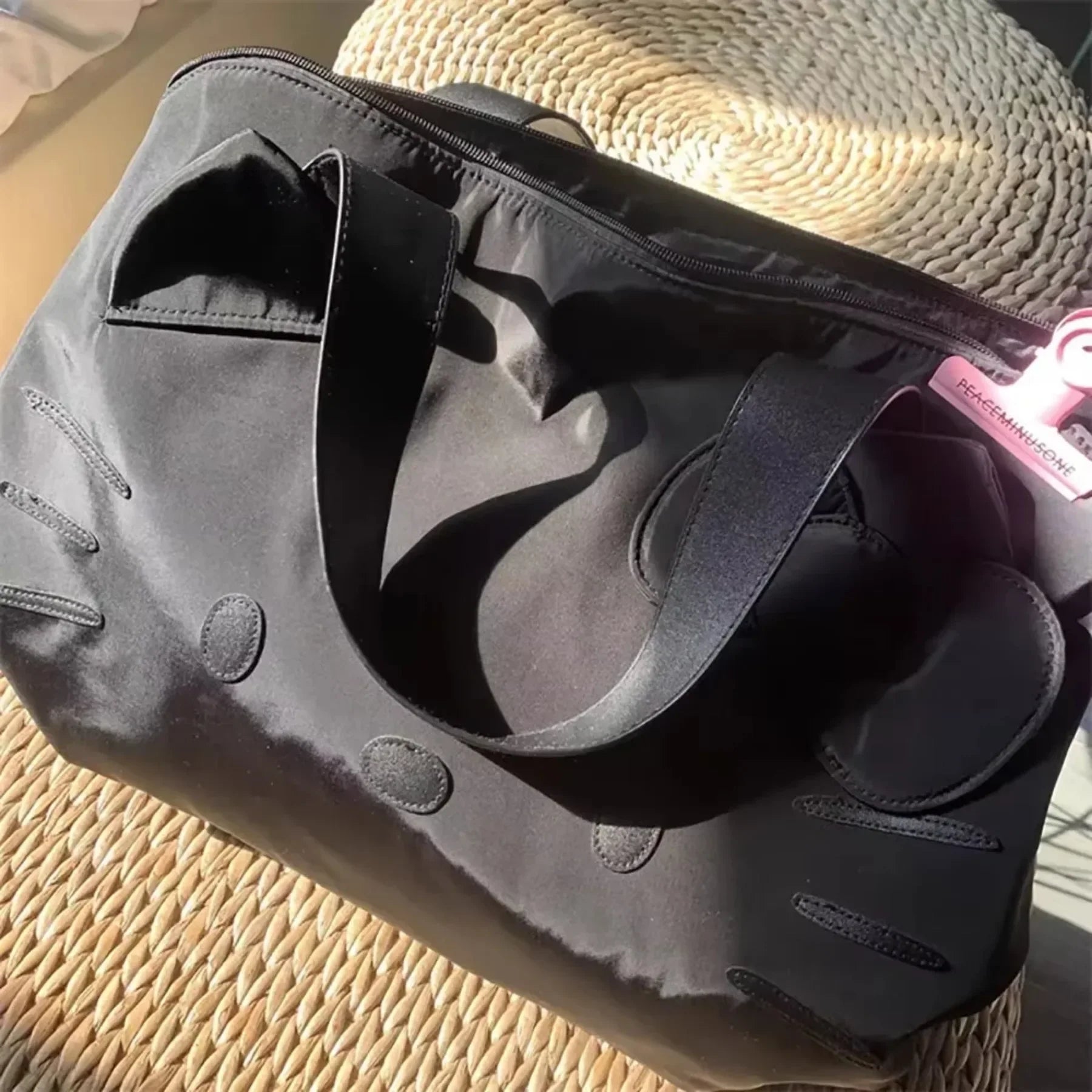 Hello Kitty Y2K Travel Tote Bag | Cute Folding & Versatile Handbag Luxegan