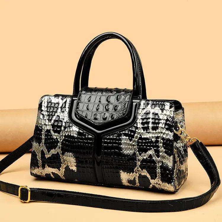 High Quality Crocodile pattern Shoulder Bags | Large Capacity Handbags and Purses women Messenger Bags | Casual Fashion Handbag Sac Luxegan