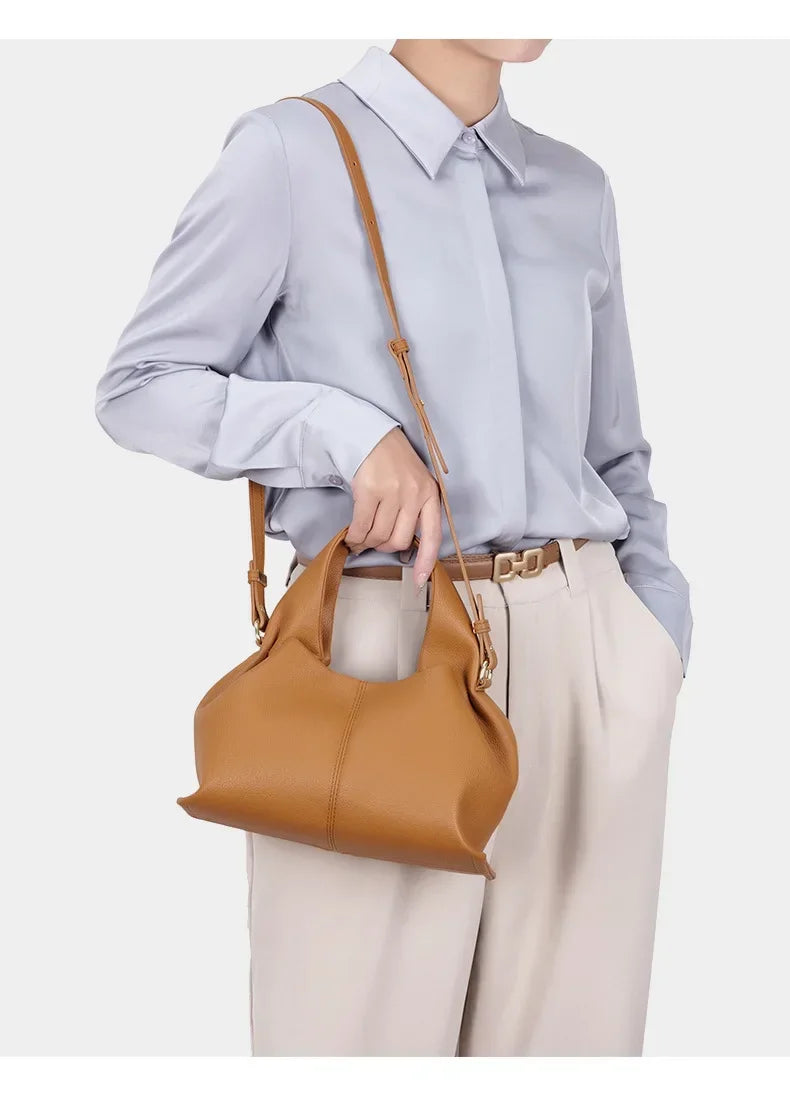 Cloud Bags for woman New french Luxury Brand Genuine European and American Fashionable Handbags Single Shoulder Crossbody Bags