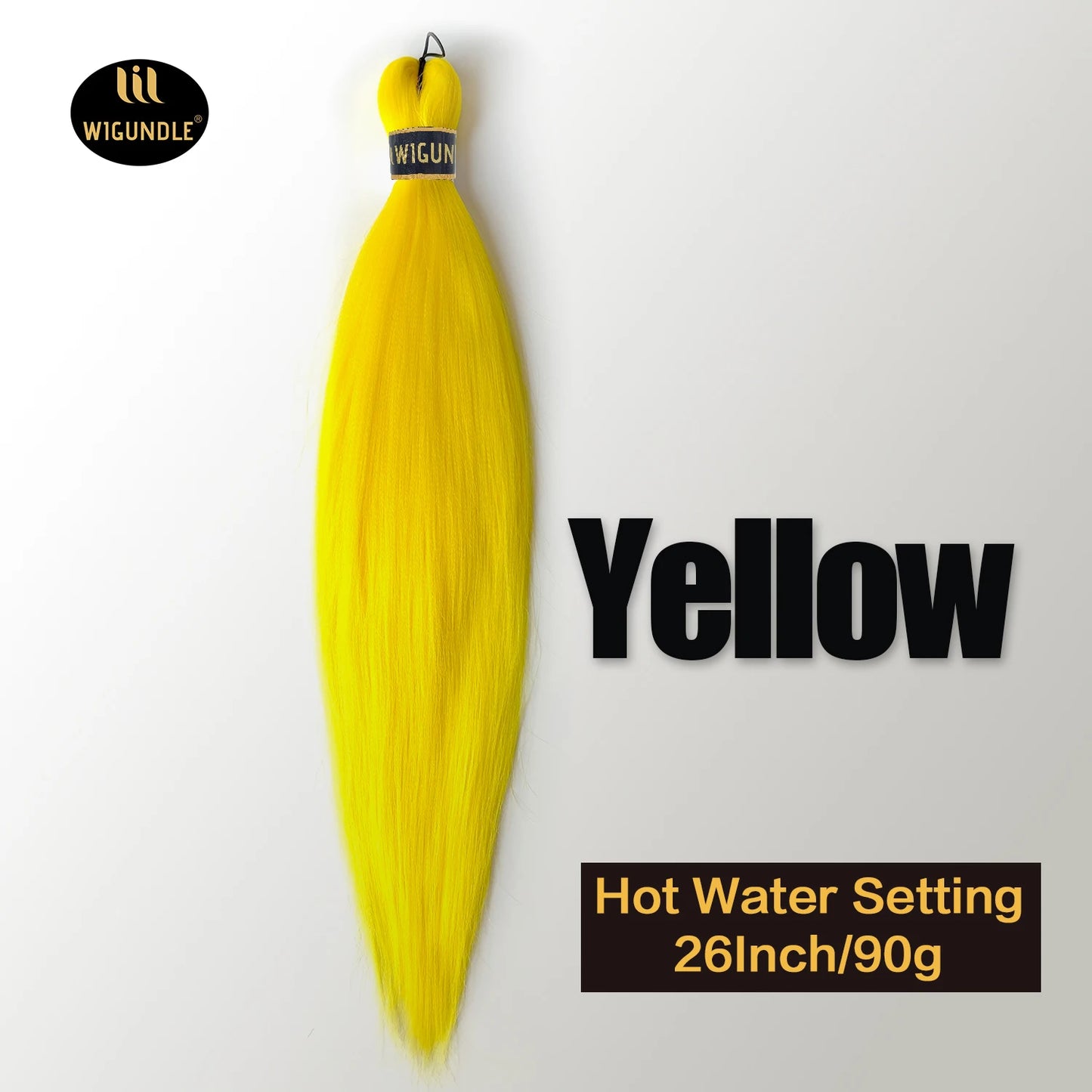 Kanekalon Pre-Stretched Jumbo Braiding Hair – 26 Inch | 90g | Kinky Straight | Hot Water Set | 44 - view 45