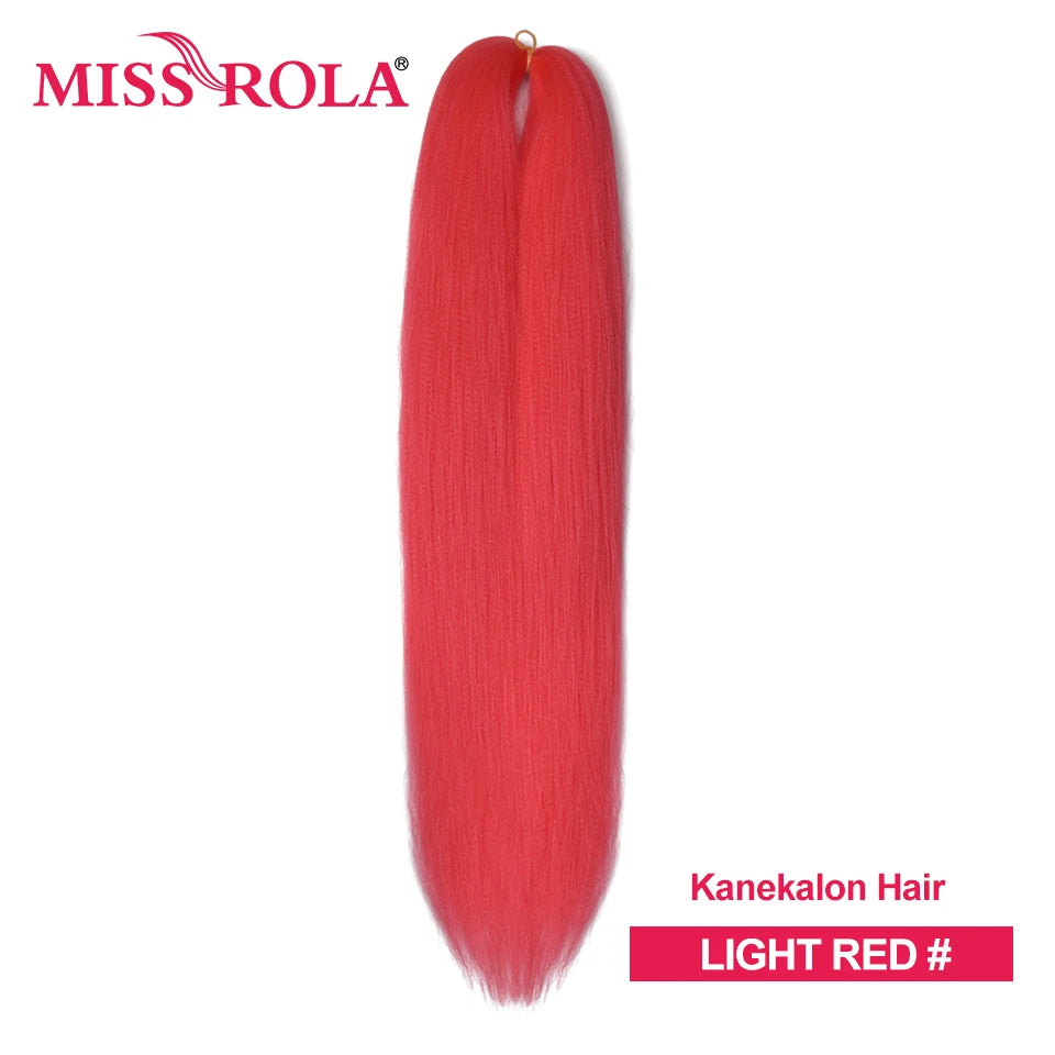 Jumbo Pre-Stretched Kanekalon Braiding Hair 24in – Ombré & Solid Colors Twist Braid Extensions - view 15