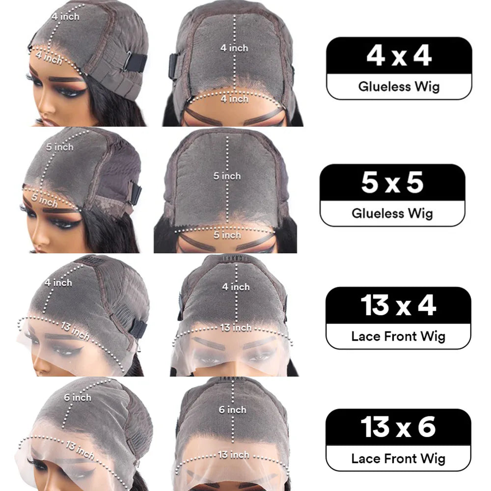 Glueless "Wear & Go" Straight Wig | Sophisticated 13x6 HD Transparent Lace Frontal | Elegant Brazilian Human Hair Full Frontal | "Dignified" 26+ Inch Remy Hair for Radiant Versatile Styling Luxegan