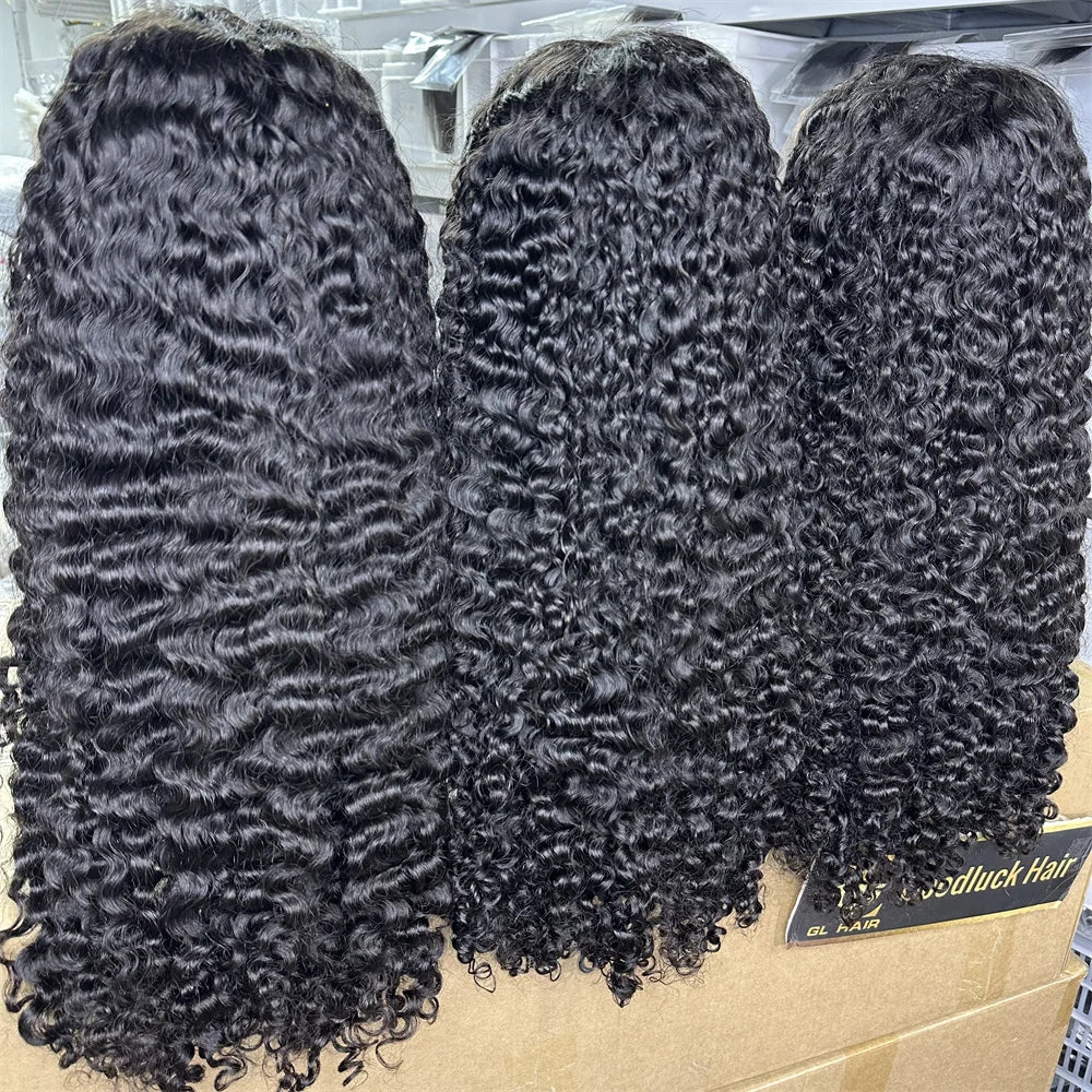 3C 4A Burmese Curly HD Lace Frontal Wig | 250% Density Remy Human Hair Luxegan