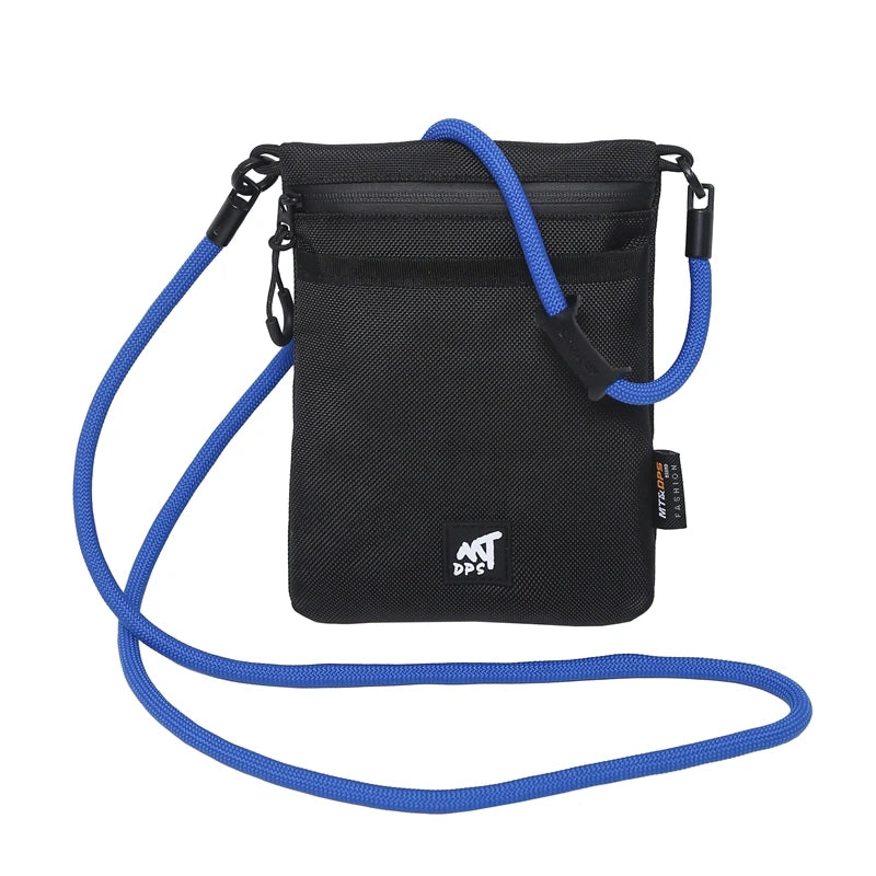 Original Design Nylon Cloth Messenger Bag | New Portable Mobile Phone Bag | Unisex Simple Shoulder Satchel with String Closure Luxegan