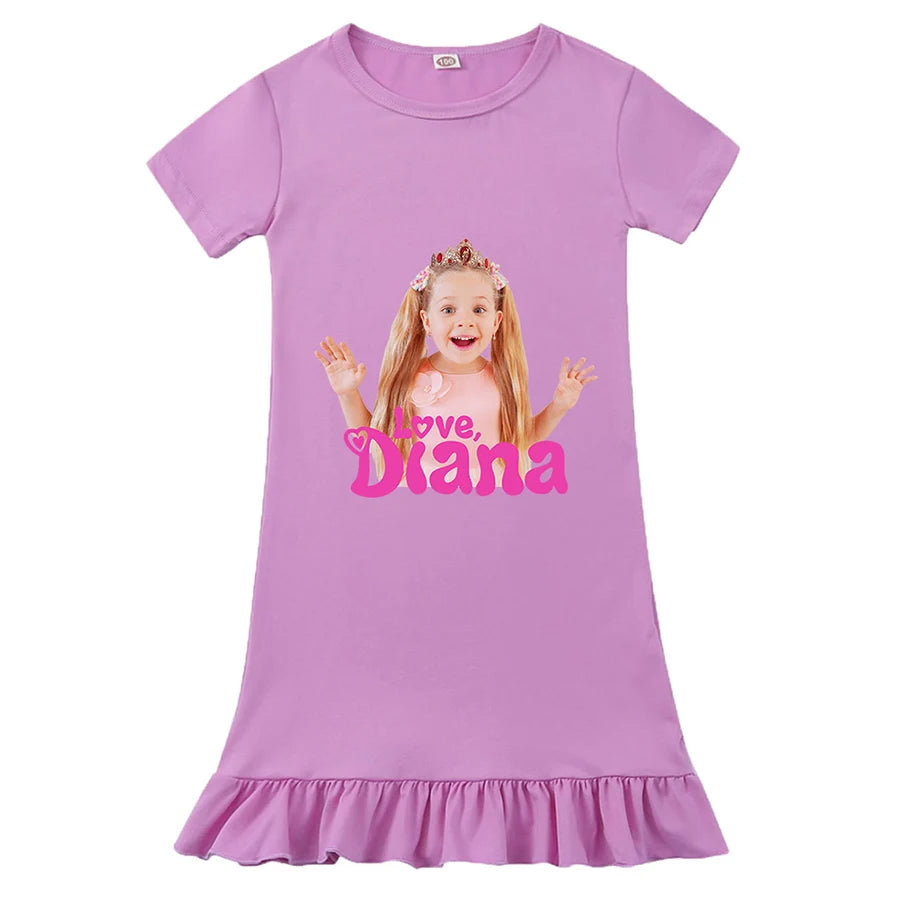 Diana and Roma Party Dresses for Girls Dress Baby Girls Clothes Princess Dress Girl Single Suits and Cut Fashion for Babies