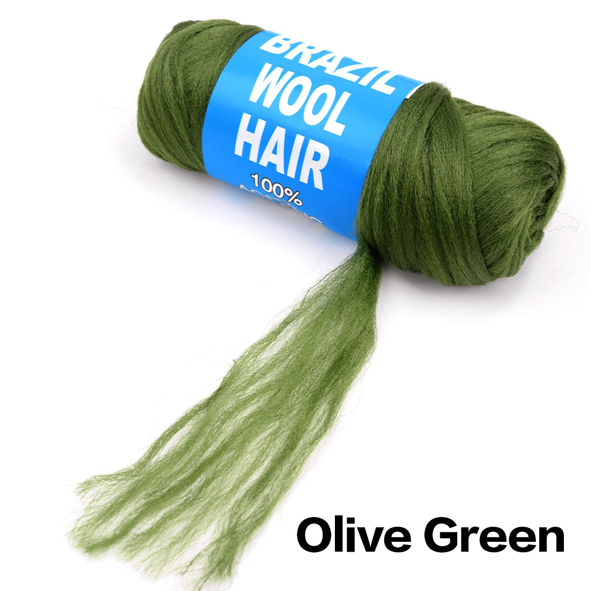 Brazilian Wool Hair 70g – Flame Retardant Synthetic Fiber | Dirty Braids | Dreadlocks | Twist - view 11