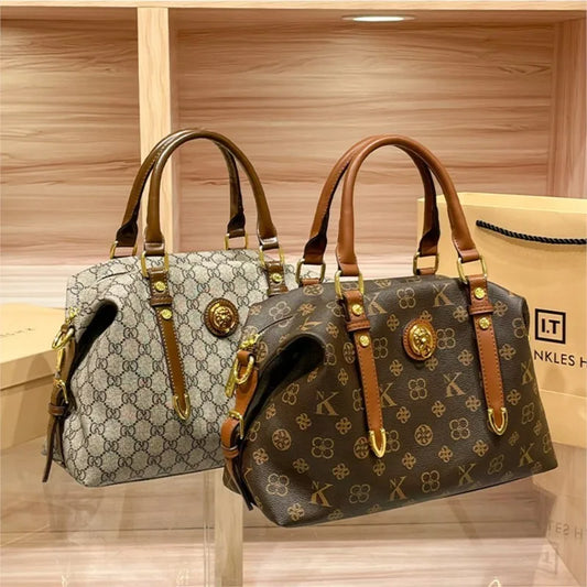 Ladies' Light Luxury Handbag | New High-End Designer Retro Handbag & Large Capacity Crossbody Bag Luxegan