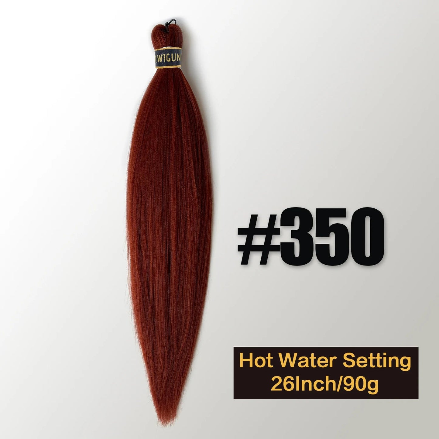 Pre-Stretched Jumbo Braiding Hair 26in – Kanekalon Box Twist Braids | 90g | 15 Colors | 1, 4 or 6 - view 6