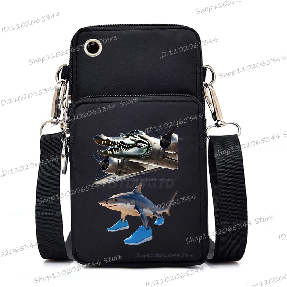 Mini Crossbody Bag | Funny Cartoon Phone & Shoulder Bag Luxegan