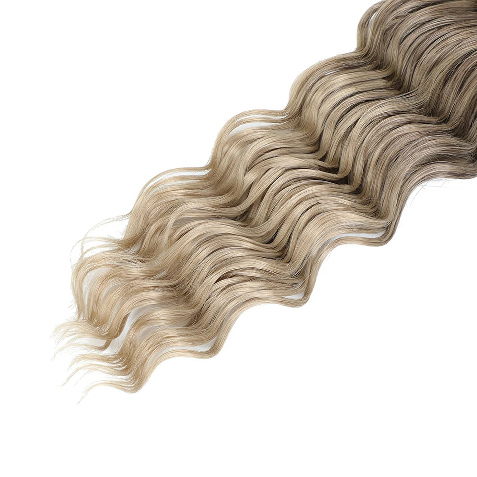 Anna Curls Loose Wave Synthetic Crochet Braiding Hair 24in | 50 Strands | 22 Colors - view 8