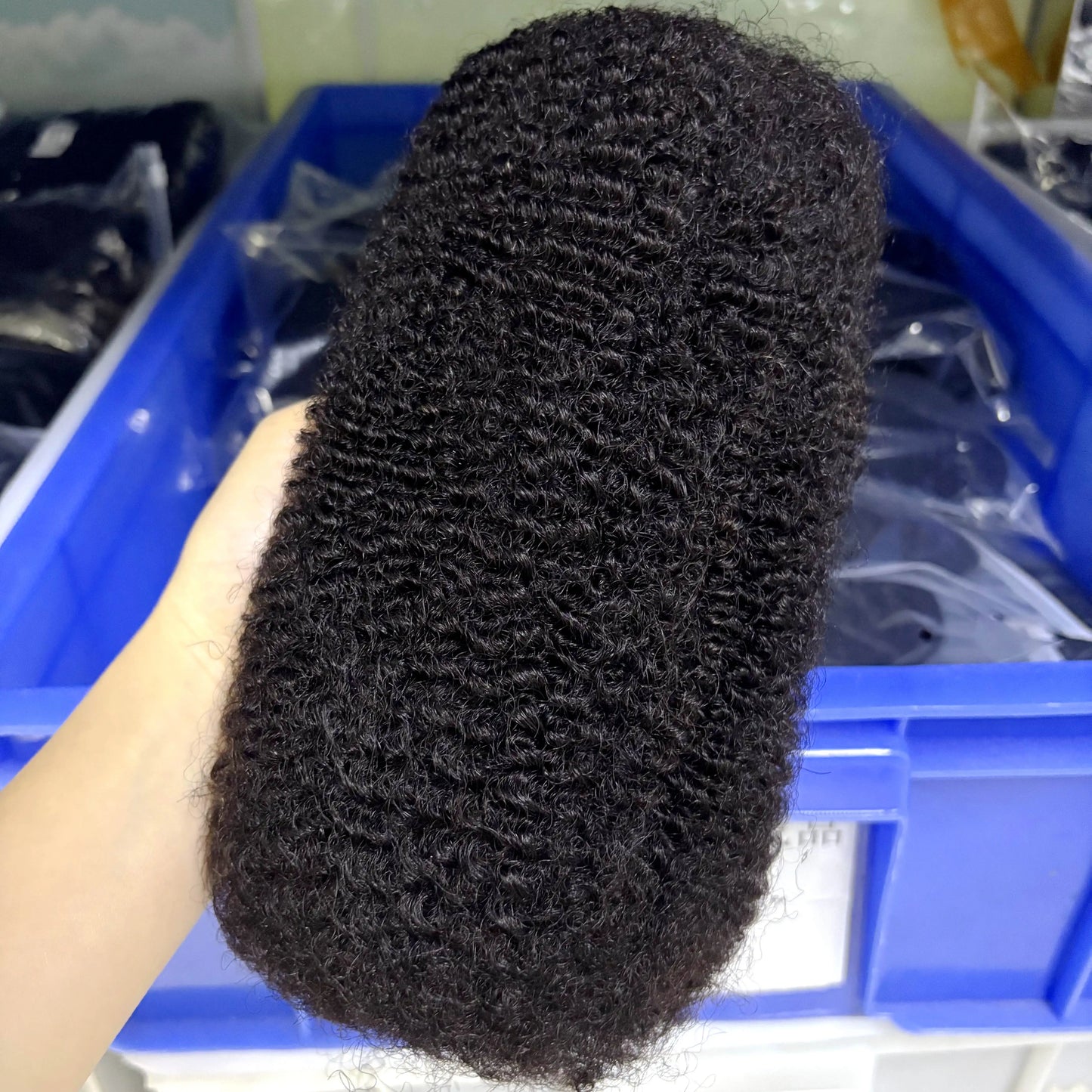 4C Afro Kinky Human Hair Bulk – 100% Raw Peruvian Hair for Locs, Twists & Braids