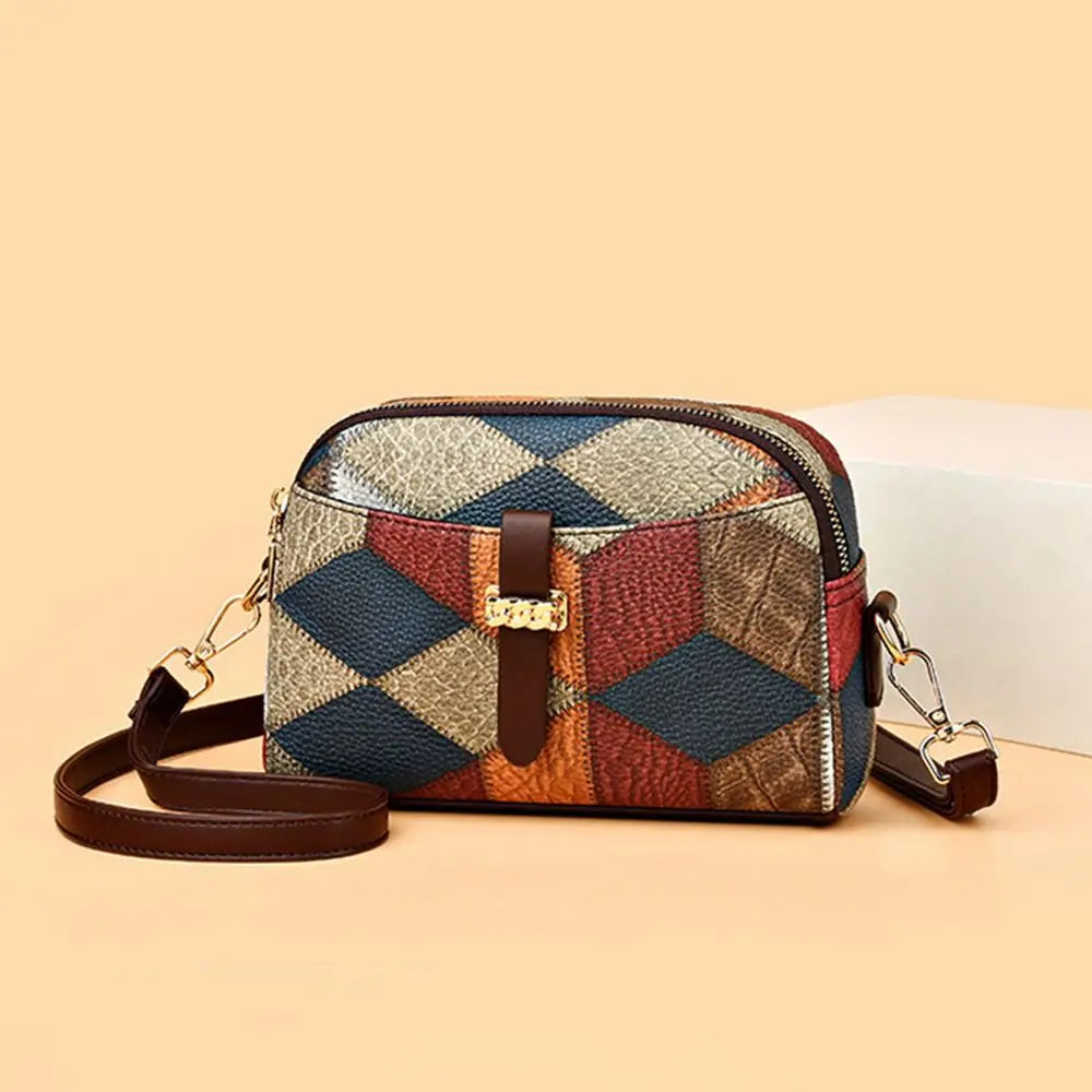 Large Capacity Shoulder Bag | PU Leather Crossbody Bag & Mom's Tote Luxegan