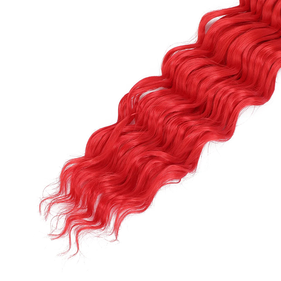 Anna Curls Loose Wave Synthetic Crochet Braiding Hair 24in | 50 Strands | 22 Colors - view 27