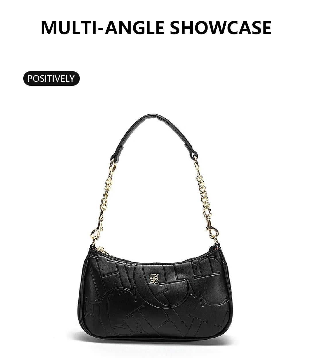 Women's Bent Moon Bag | Luxury Designer Handbag & Simple Crossbody Luxegan