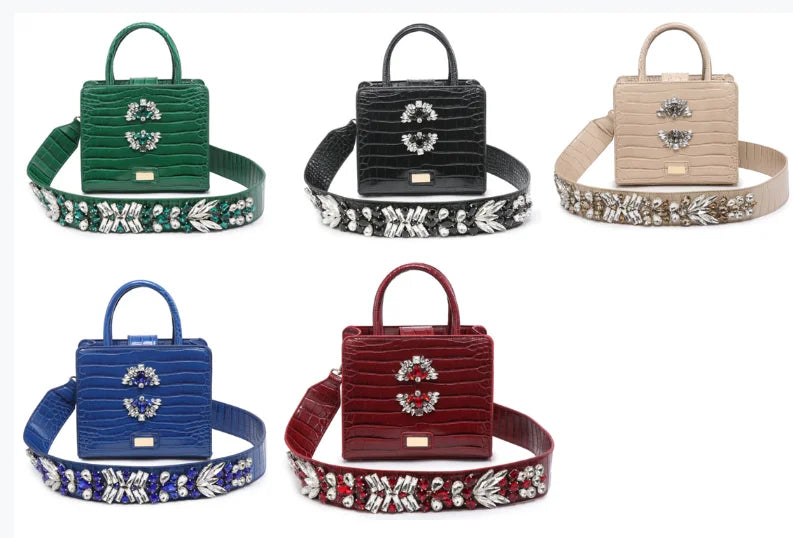 Classic Elegant Ostrich Women's Clutch Bag | Python Handbag, Tote & Messenger Bag Luxegan