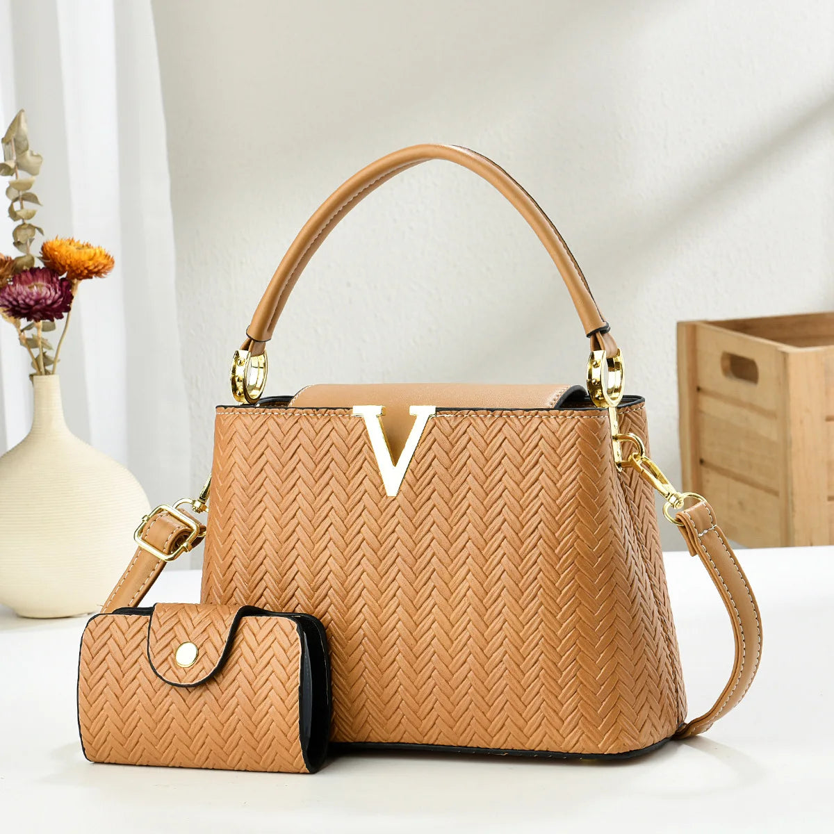 New Luxury Designer Shoulder Bag for Women | Large Capacity Fashion Crossbody Bag | Trendy PU - view 5