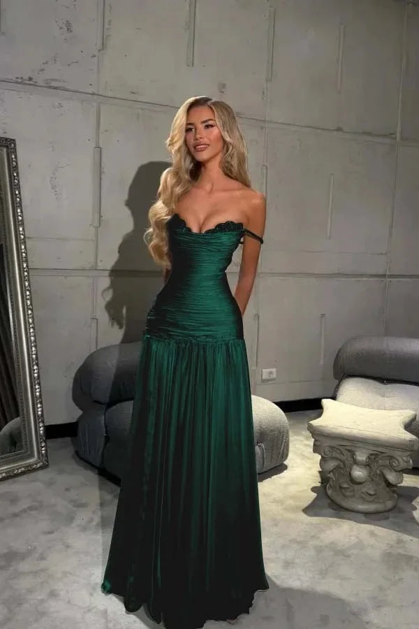 Verngo Blue Chiffon Evening Dress Off The Shoulder Mermaid Party Dresses Appliques Prom Dresses 2026Customized شارون سعيد