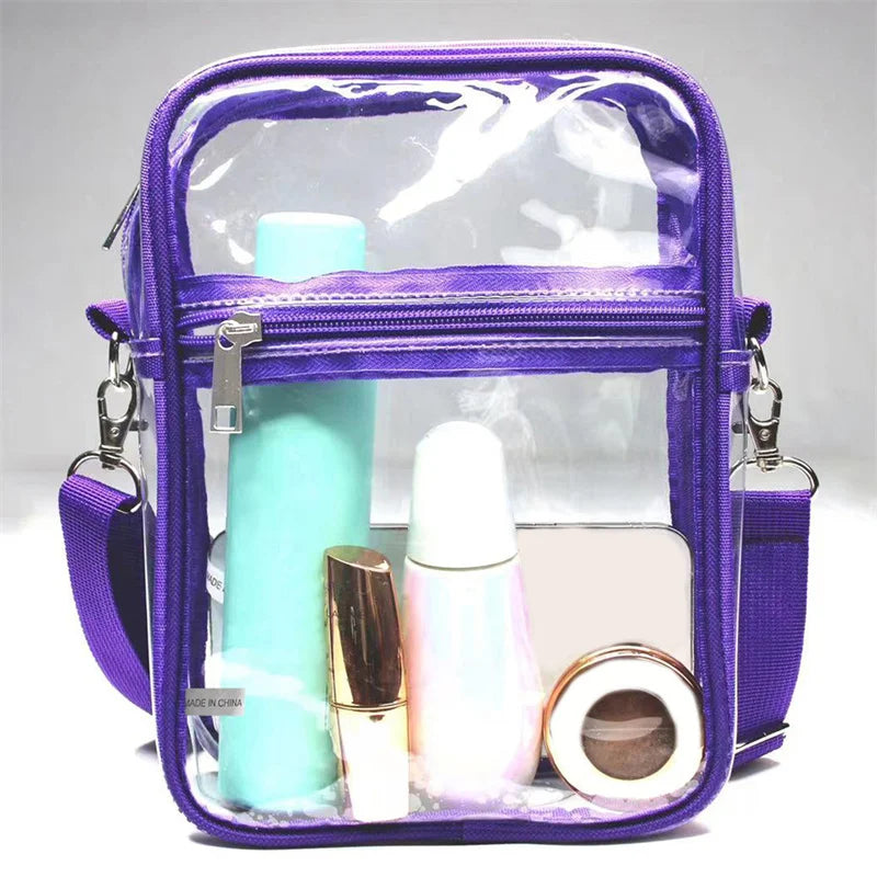 Transparent Crossbody Bag | Simple Waterproof Small Square Bag Luxegan