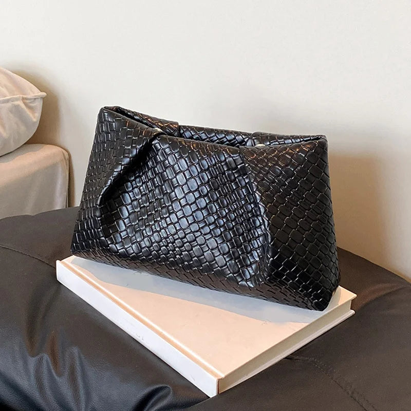Bolso de mano multifuncional de moda para mujer, cartera de noche con patrón en relieve, gran capacidad, bolsillo para teléfono, monedero de lujo para mujer