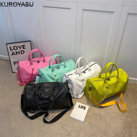 Fashion PU Leather Crossbody Bags Women Large Capacity Casual Vintage Harajuku High Street Travel Y2k Shoulder Bag Bolsa Mujer Luxegan