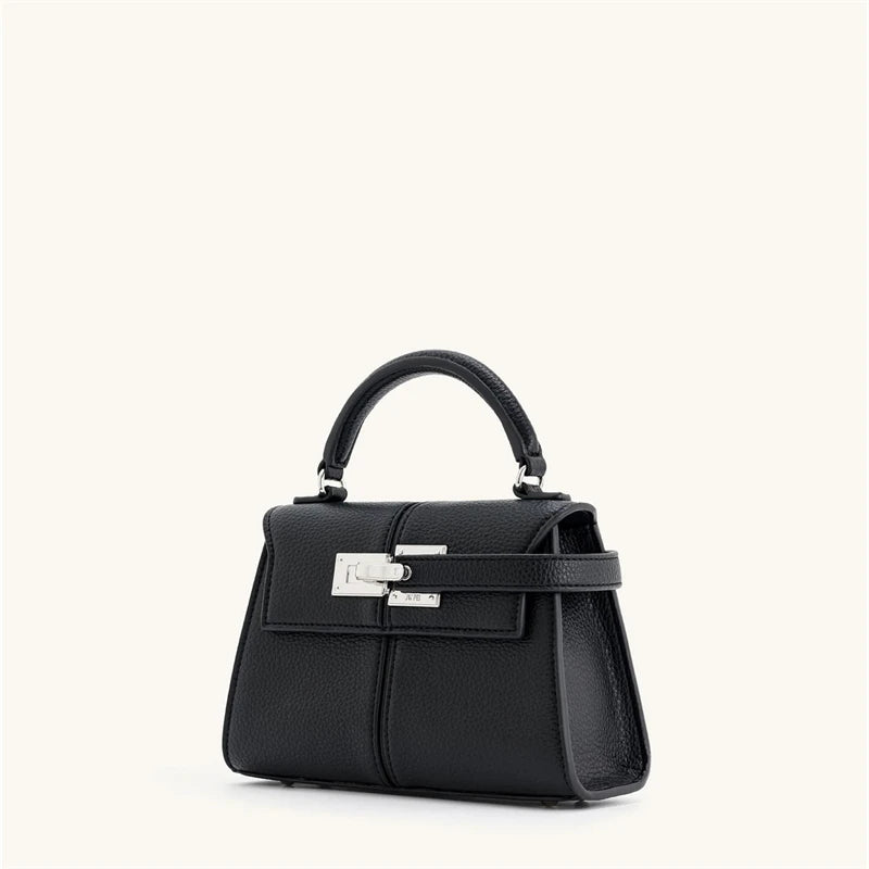 Women's Designer Handbag | Denim Blue Tote Bag & Small Square Crossbody Luxegan