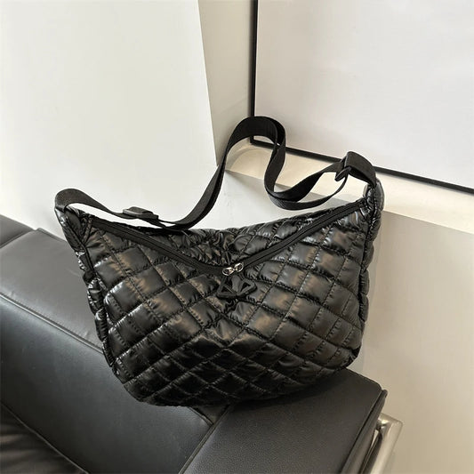 Space Cotton Shoulder Bag | Fashion Square Bag & Crossbody Bag Luxegan