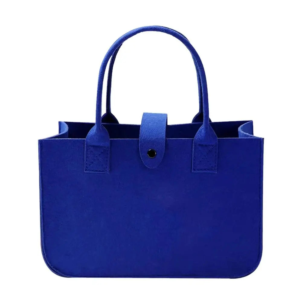 Large Capacity Felt Shoulder Bag Portable Storage Organizer Felt Messenger Bag | Toy Sundries Crossbody Handbag Women Luxegan