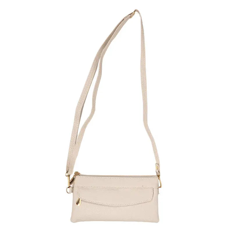 PU Leather Solid Box Bag | Small Fashionable Crossbody Clutch Luxegan