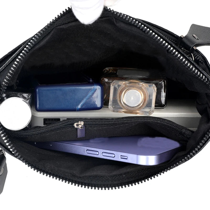 Soft PU Leather Mini Bag | Casual Crossbody & Shoulder Purse Luxegan