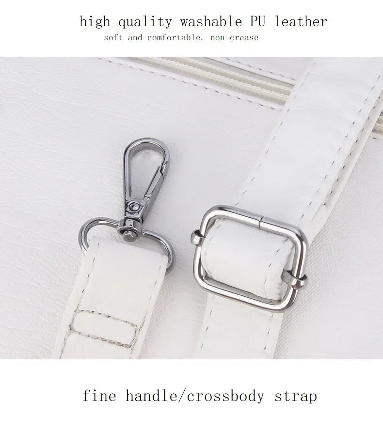 Women’s Rose Top-Handle Satchel | Luxury PU Leather Dumpling Bag | Versatile Crossbody & Shoulder Purse with Organized Interior