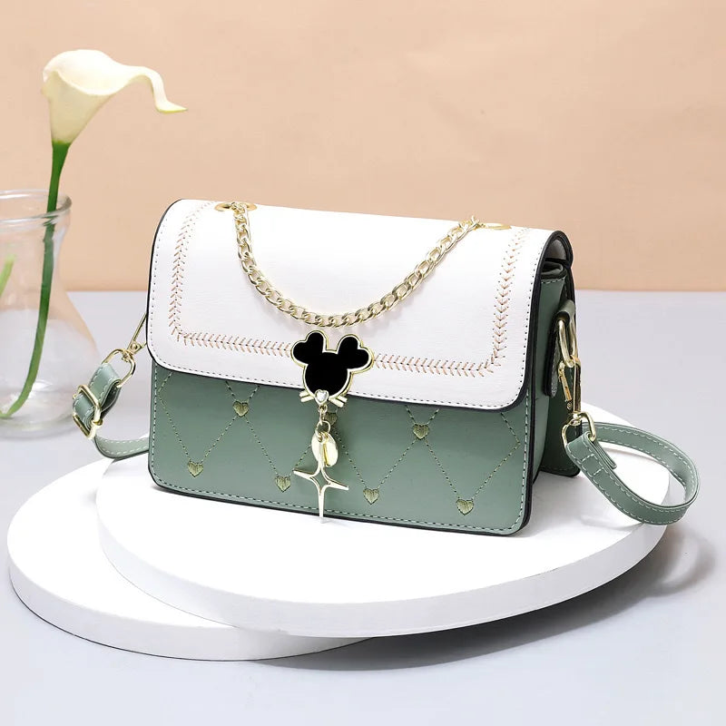 Women's Small Square Bag | Cute Versatile Niche Gift & Messenger Bag Luxegan