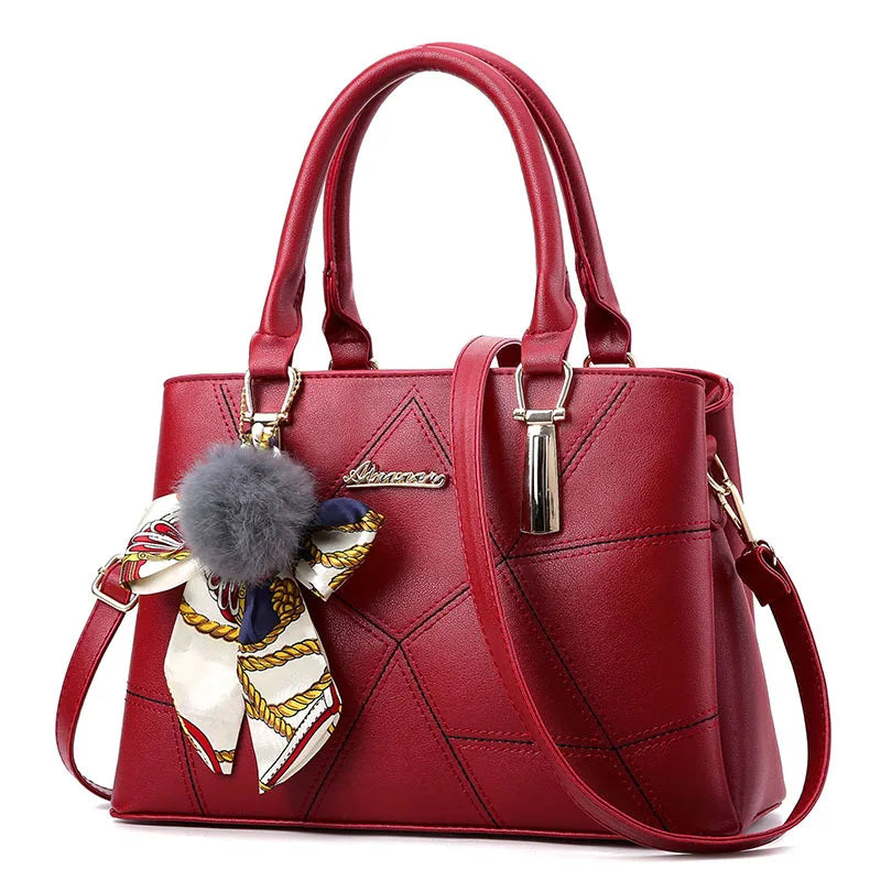 Quality Leather Women's Handbags | Trend Women's Designer Shoulder Crossbody Bag & Beach Tote Bag (Luxury Messenger Bags) Luxegan