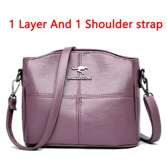 High Quality Square Women Shoulder Bag | Small Simple Crossbody Bag | Designer Luxury Handbag & Travel Bag Luxegan