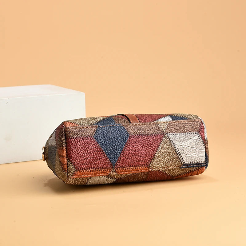Trendy Printed Shell Bag | Casual Crossbody & Shoulder Purse Luxegan
