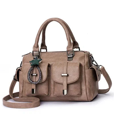 High Capacity Ladies Handbag | Versatile Messenger & Luxury Shoulder Bag Luxegan