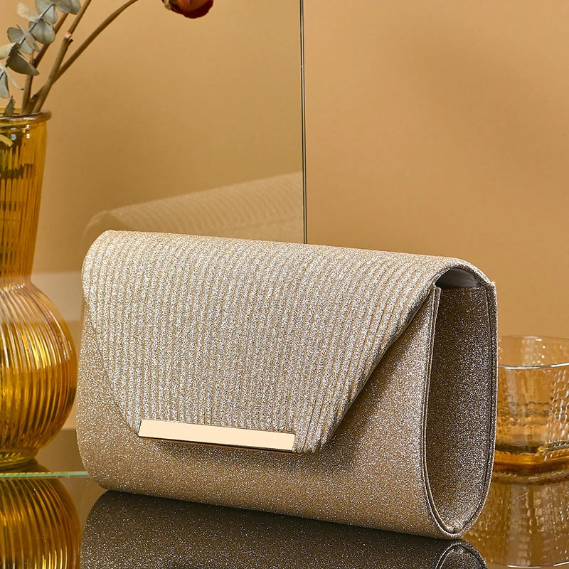 Fashion Elegant Clutch Bag | New Hot Selling Chain Dinner Bag & Bride Bridesmaid Lady Handbag (Factory Outlet) Luxegan