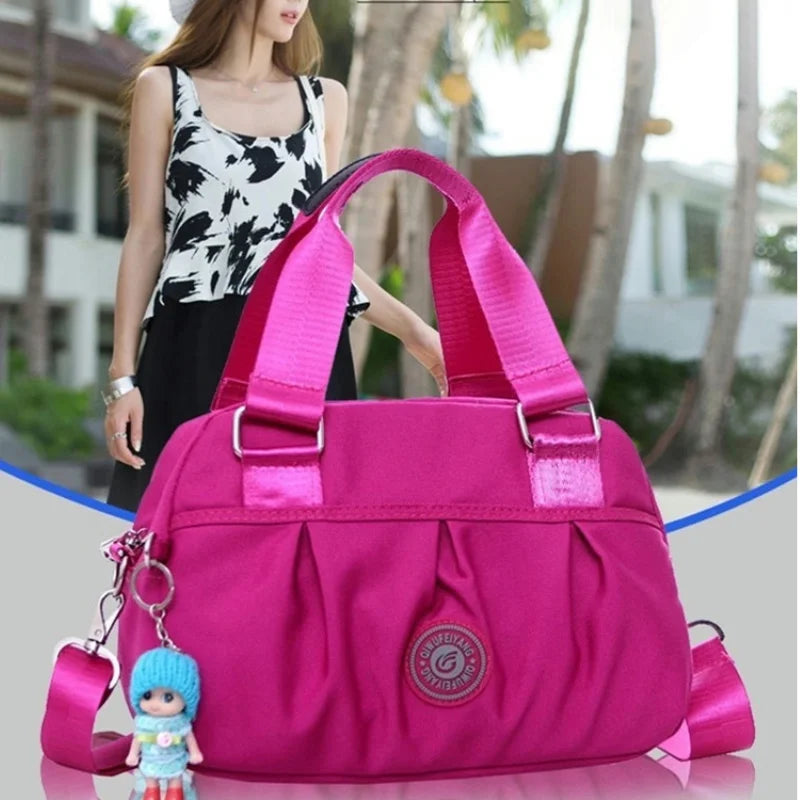 New Women's Bag Nylon Waterproof Messenger Bags | Lady Crossbody Shoulder Bag & Casual Handbags (High-Quality Multifunctional) Luxegan