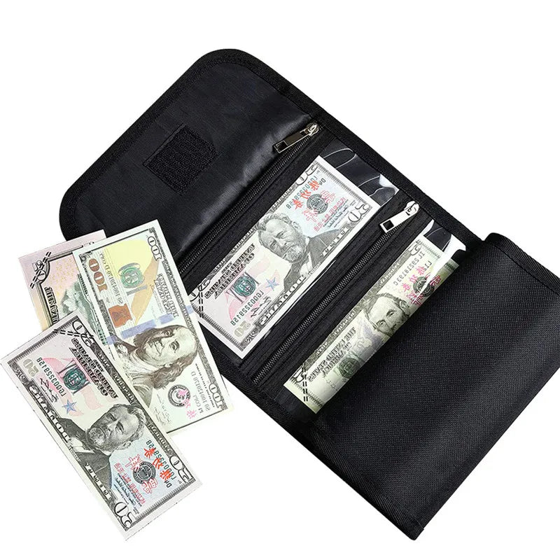 Waterproof Cash Storage Bag | Multi-function Money Pouch & Organizer Luxegan