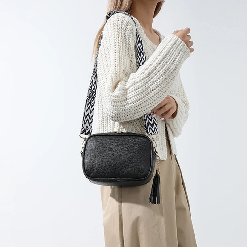 New Vintage Cell Phone Crossbody Bag | Sophisticated PU Leather Messenger Purse | Elegant - view 5
