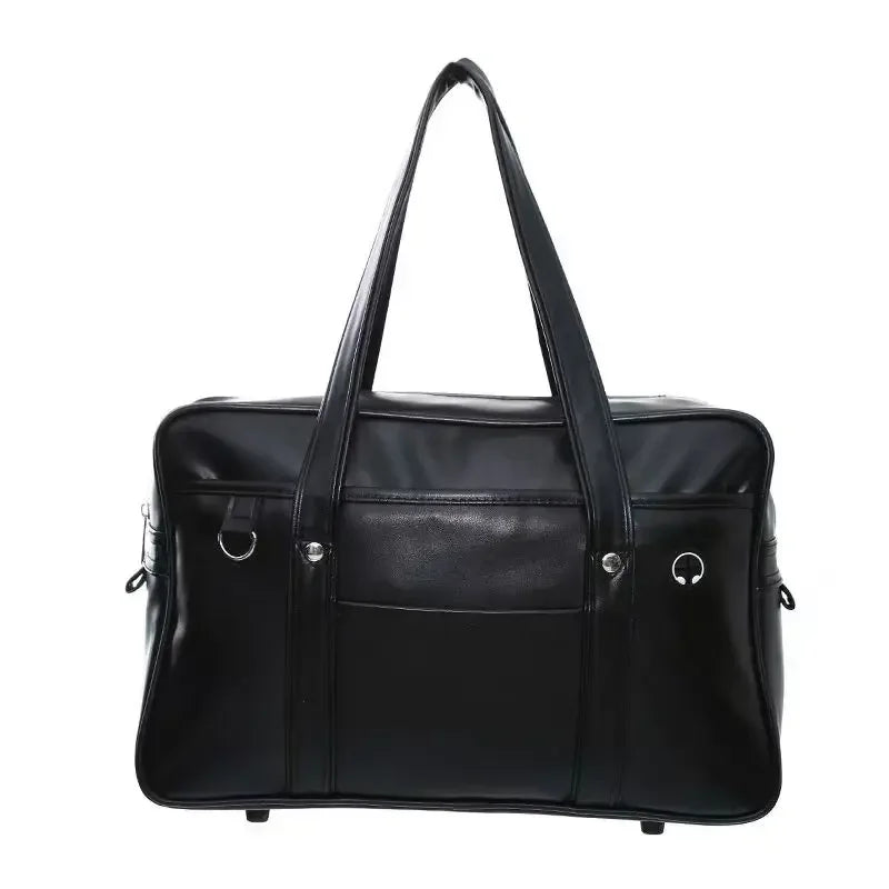 Japanese 2D Student JK Uniform Bag | Girl PU Backpack & COS Waterproof Shoulder Crossbody Bag Luxegan