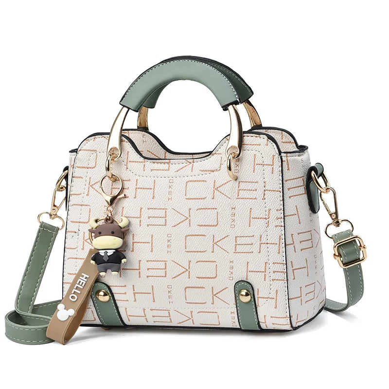 New Handheld Small Square Bag | Fashionable Girl's One-Shoulder & Crossbody Bag Luxegan