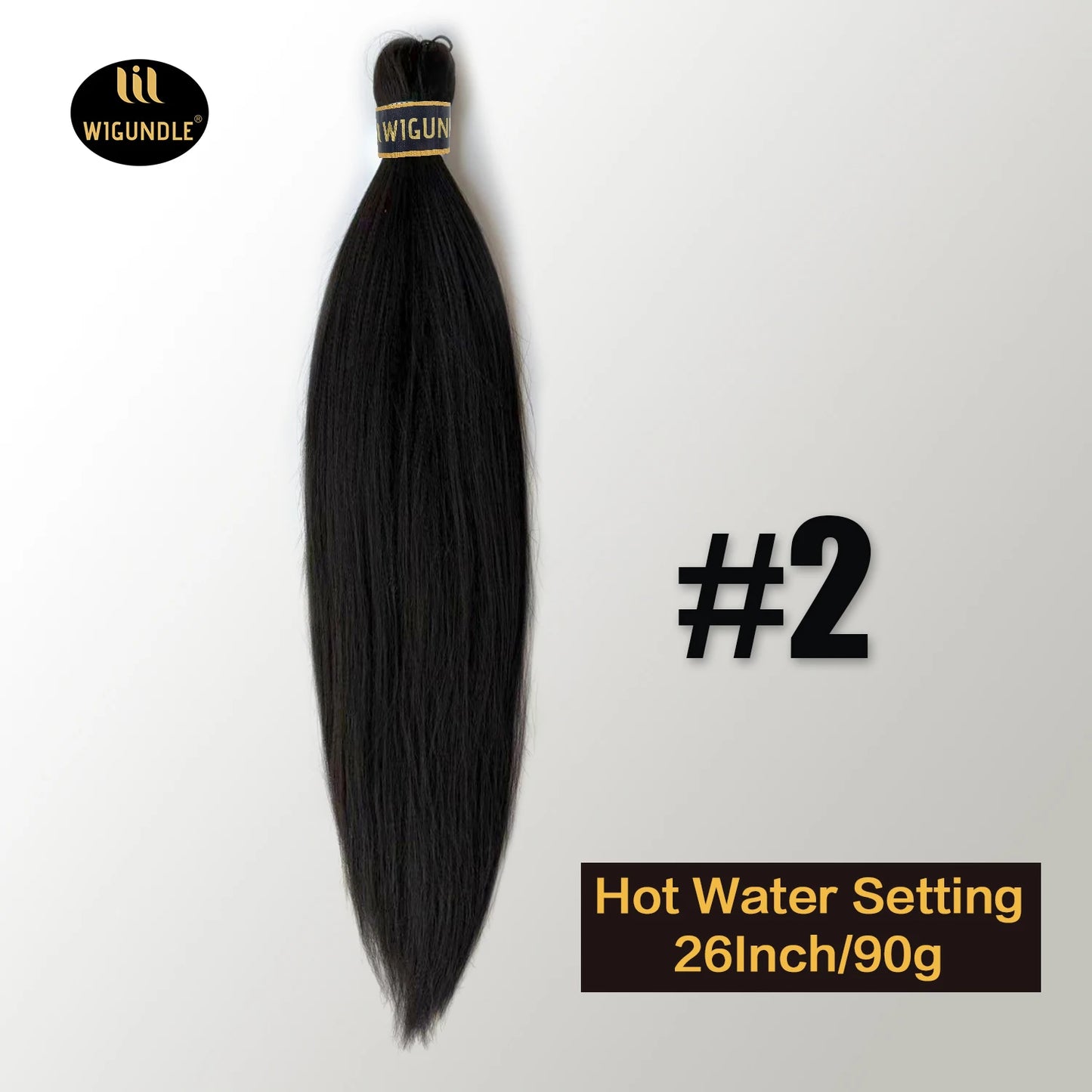 Kanekalon Pre-Stretched Jumbo Braiding Hair 26in – Kinky Straight | 90g | 49 Colors | 1 & 4 Pcs - view 16