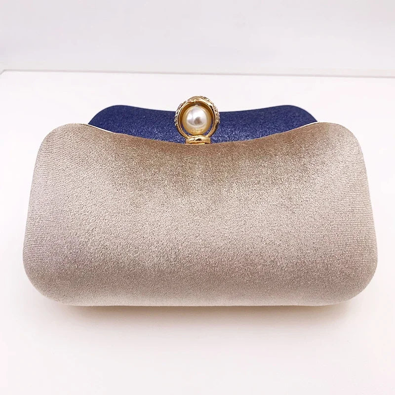 Luxury Design Women Evening Bags Green Clutch Purse | Shoulder Two Chains Wedding Party Female Handbags Vintage Crossbody Bag Luxegan