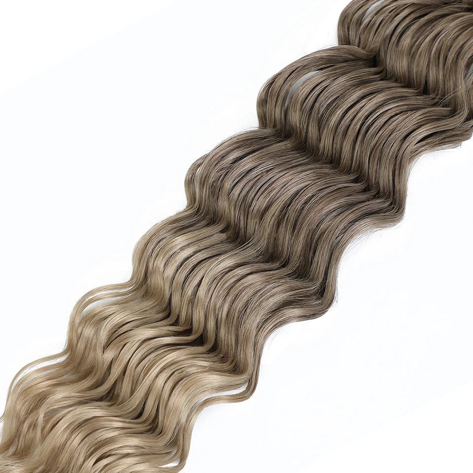 Anna Curls Loose Wave Synthetic Crochet Braiding Hair 24in | 50 Strands | 22 Colors - view 7