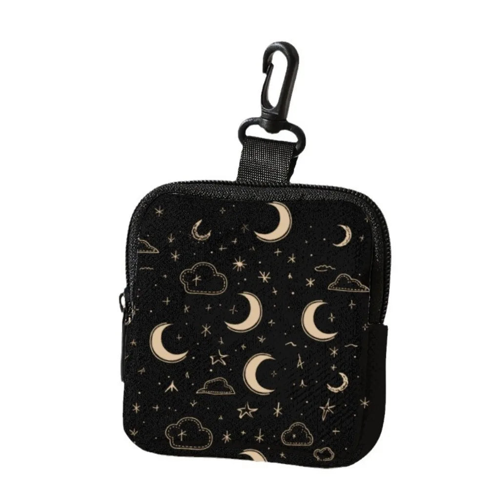 Tiger Leopard Print Coin Purse | Waterproof Mini Zipper Wallet Luxegan